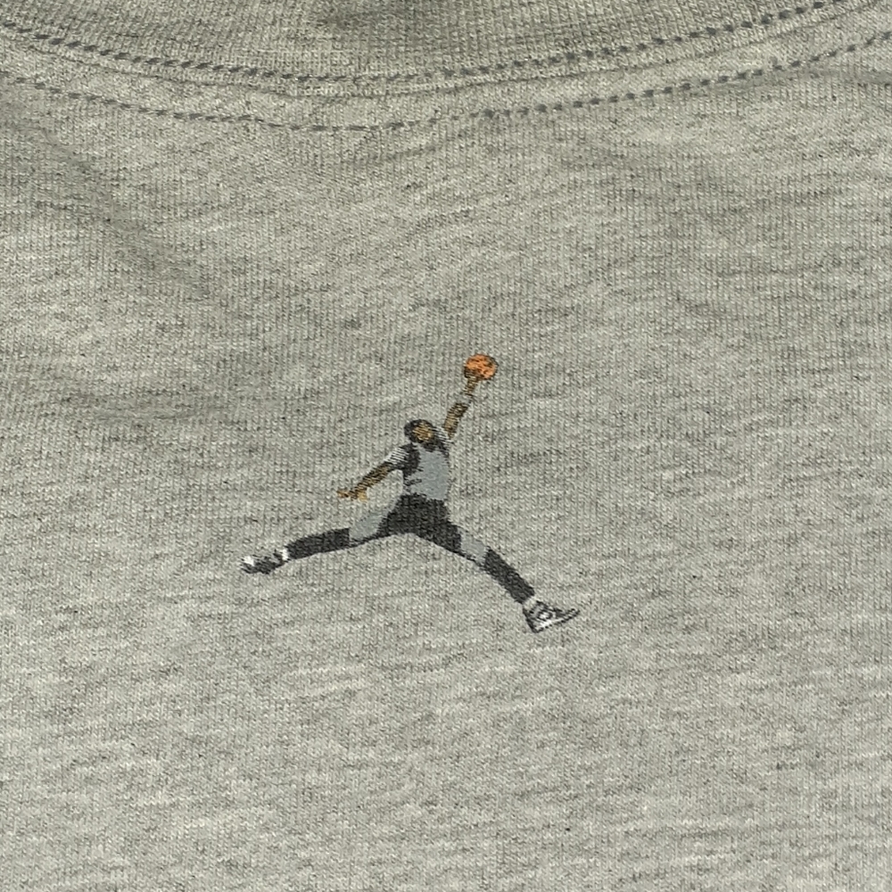 2001 Nike Air Jordan I 1 Wings Co.Jp Tokyo Japan Silver Shirt Vintage Tee View 4